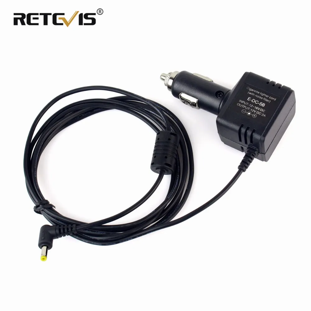 Автомобильный Зарядное устройство E DC 5B прикуривателя шнур для YAESU VX 6R 7R 8DR FT 60R 277R 5