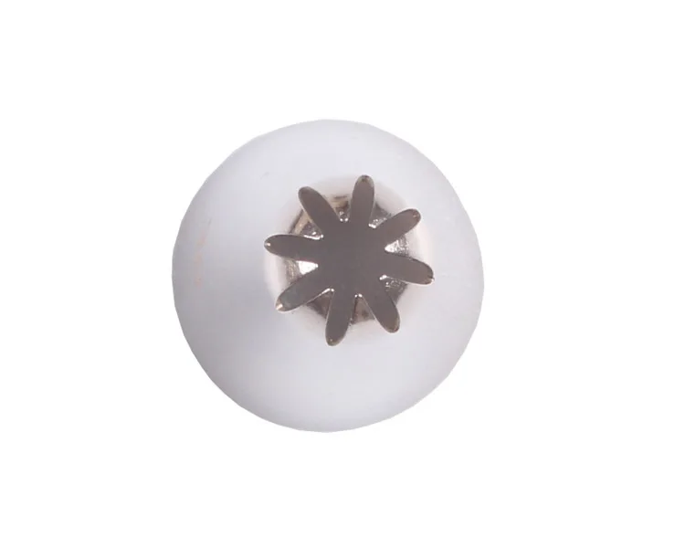 

30# 8 Tooth Cream Decorating Mouth 304 Stainless Steel Baking DIY Tool Small Number