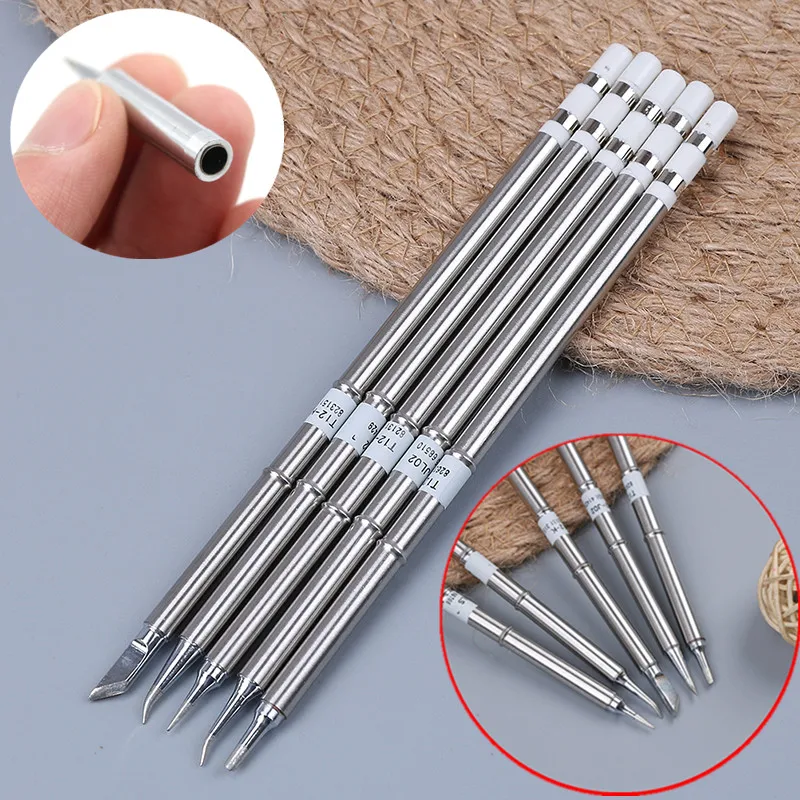 Наконечники паяльника T12 BC2/J02/JL02/KR/ILS для паяльной станции сменные наконечники 1/64