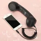 Набор инструментов классический ретро 3,5 мм комфортный телефонный мини-микрофон динамик телефонный приемник для Iphone Samsung Huawei