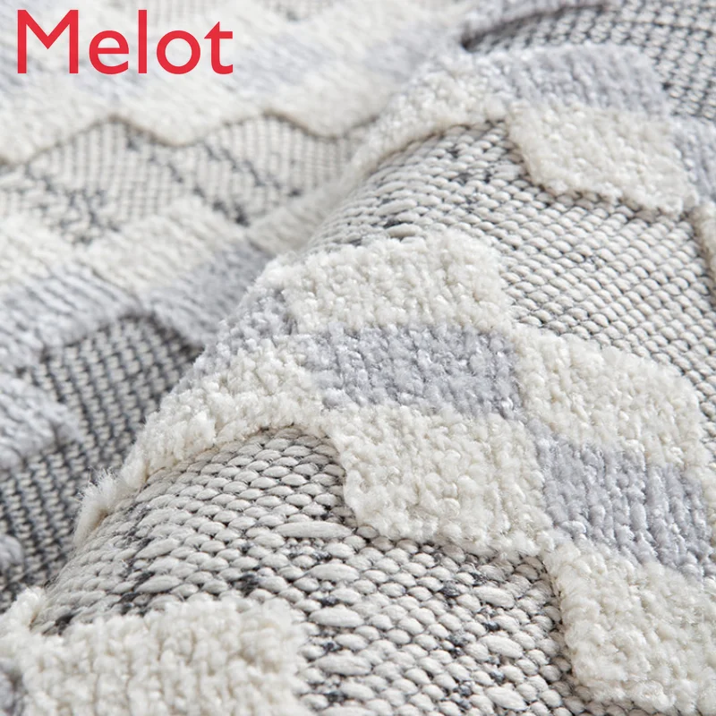 売却 現代カーペット北欧リビングルームのソファカーペット小新鮮な屋外毛布カスタマイズすることができ