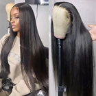 Парик фронтальный на сетке для женщин, 13x4, 360