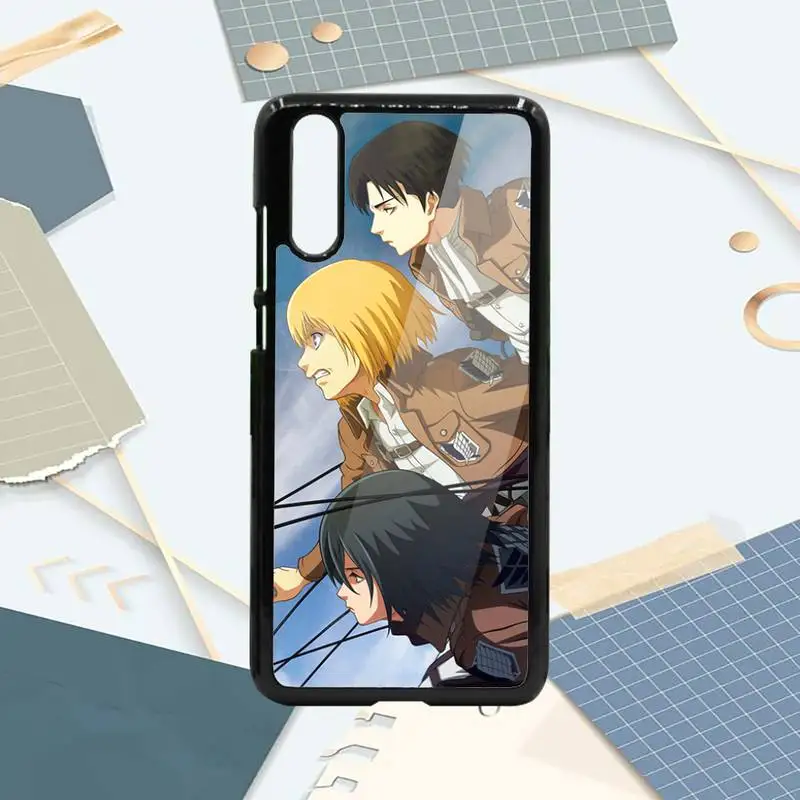 

Japan anime Attack on Titan Armin Phone Case PC For Samsung galaxy S note 8 9 20 10 e lite2019 plus pro ultra