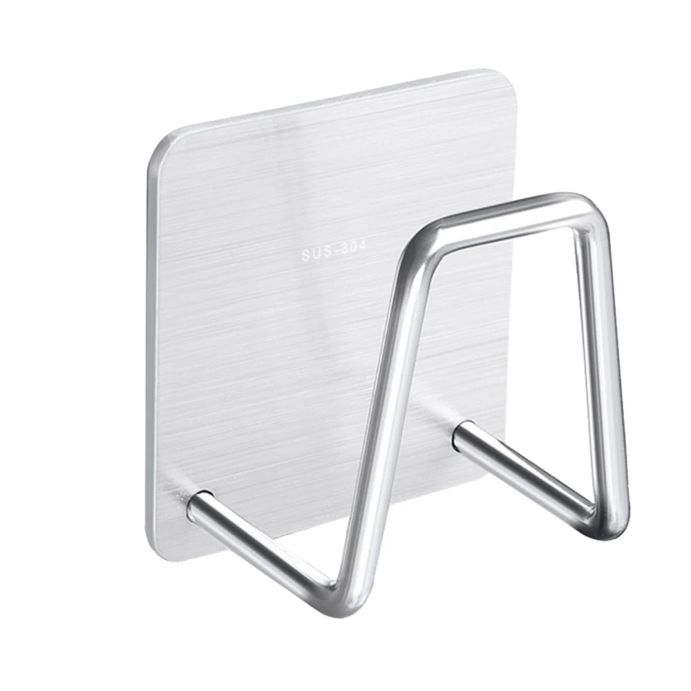 Липкий крючок держатель губки из нержавеющей стали для кухонной раковины