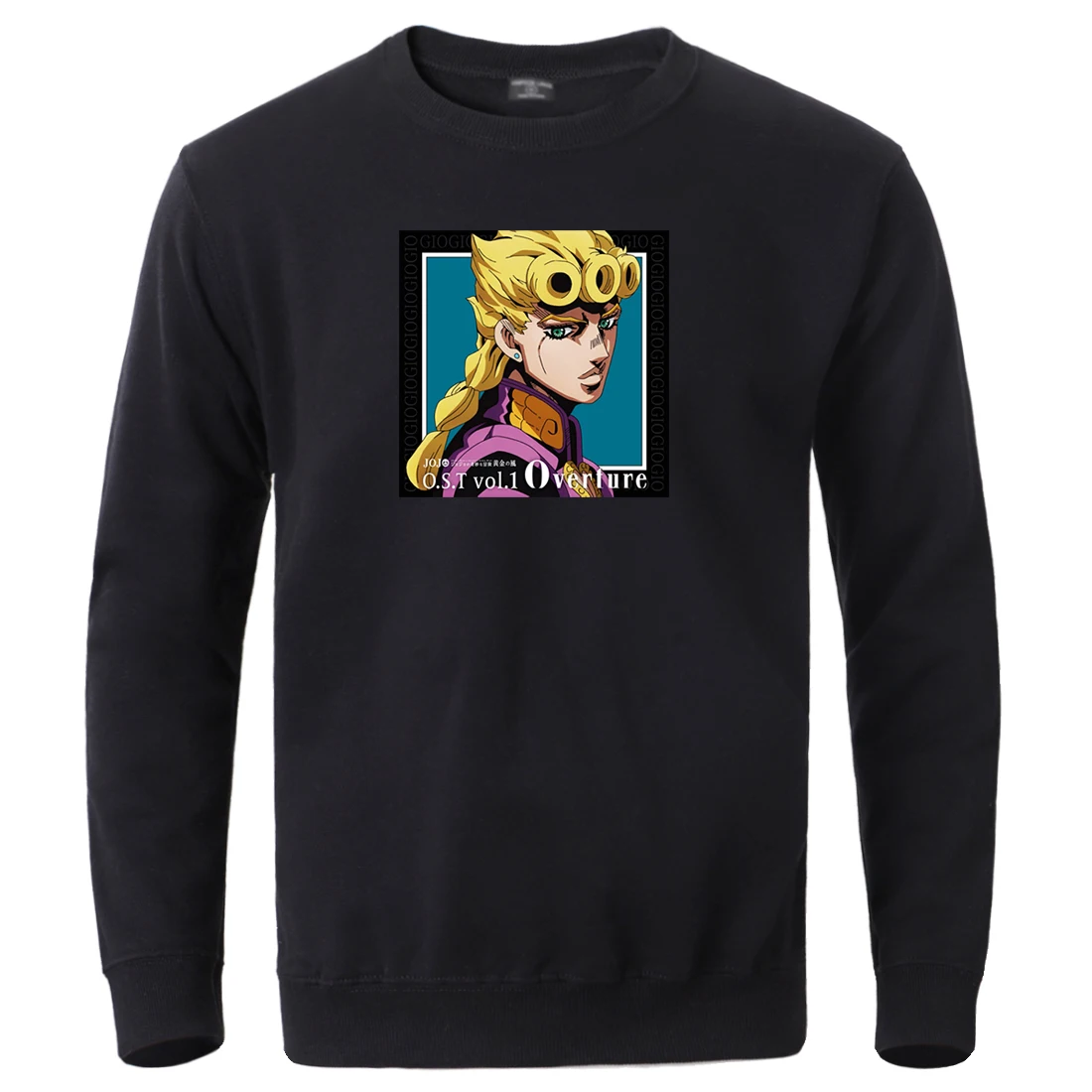 

JoJo Bizarre Adventure Giorno Giovanna Sweatshirts Mens Winter Warm Hoodie 2020 Male New Casual Sportswear Fashion Fitness Hoody
