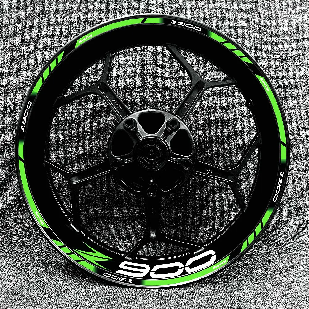 Набор Новинка для мотоцикла Kawasaki Z900 17-дюймовая наклейка с логотипом ступицы