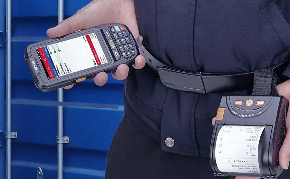 ISSYZONEPOS 4G Портативный КПК Android 7,0 POS терминал сенсорный экран 2D сканер штрих-кода беспроводной Wi-Fi Bluetooth gps считыватель штрих-кодов