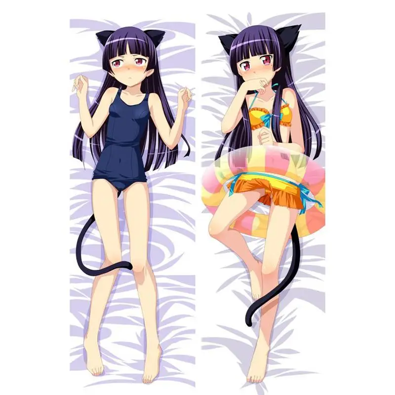 3D двухсторонняя японский персонажей аниме oriemo подушки пледы отаку Dakimakura подарок