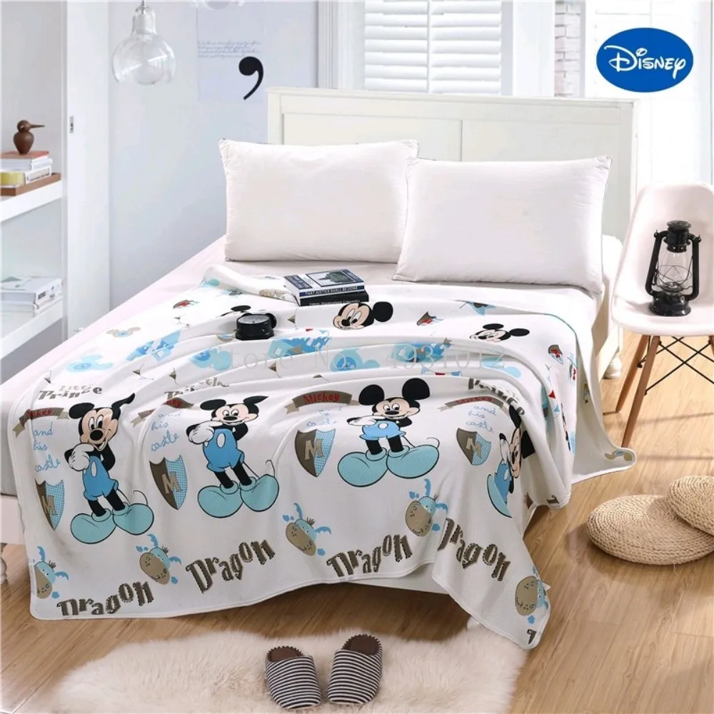 Детское летнее одеяло с Микки Маусом 150x200 см|Одеяла| |