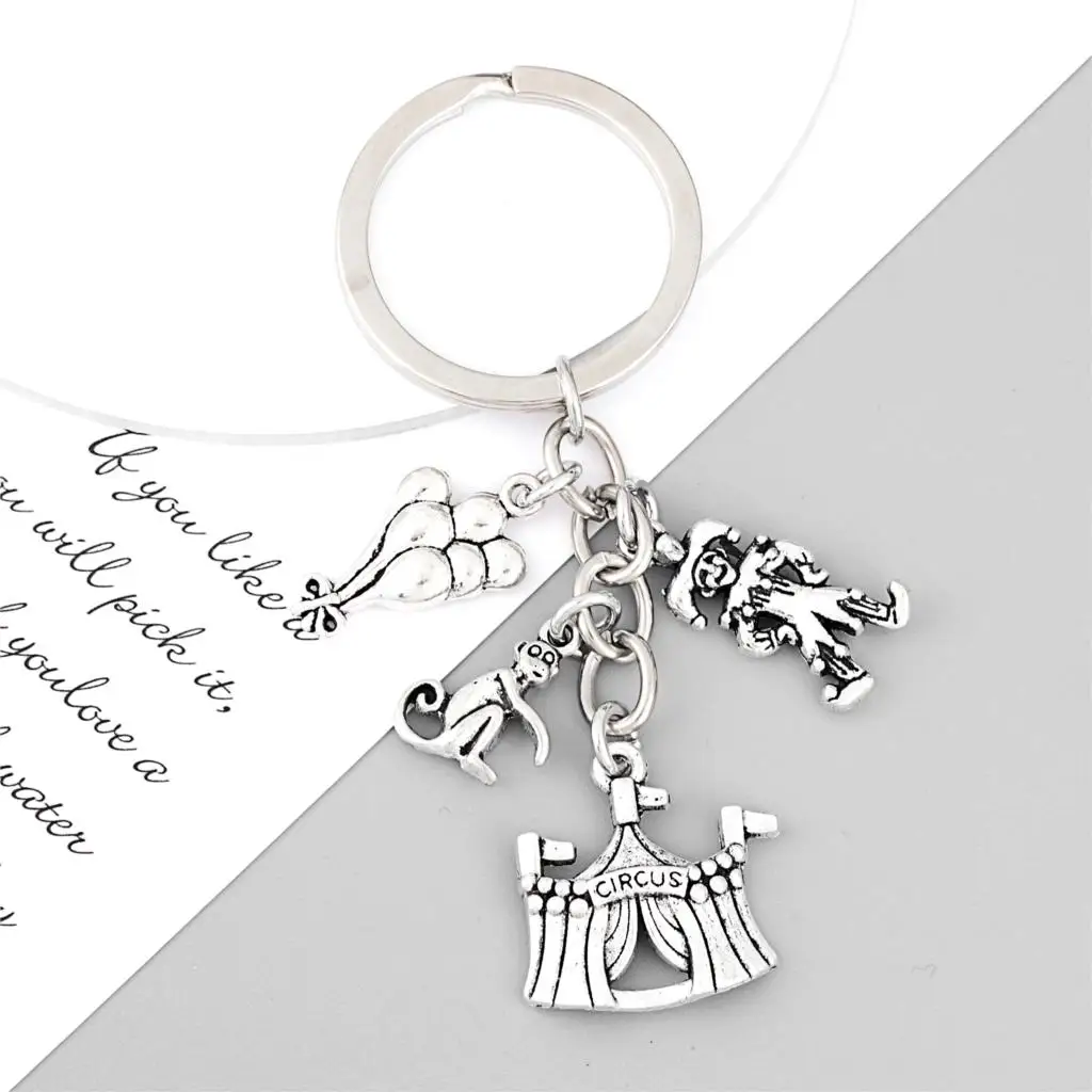 1 шт. новое поступление цирковой клоун плакать смайлик гламур брелок подвеска для