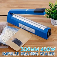 new impulse sealer heat sealing machine 200mm300mm kitchen food sealer vacuum bag sealer plastic bag packing tools eu plug