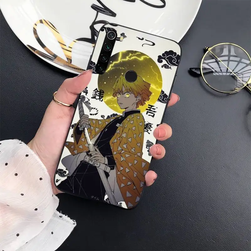 

Demon Slayer Agatsuma Zenitsu Phone Case For Xiaomi Redmi 7 8 9t a3Pro 9se k20 mi8 max3 lite 9 note 9s 10 pro