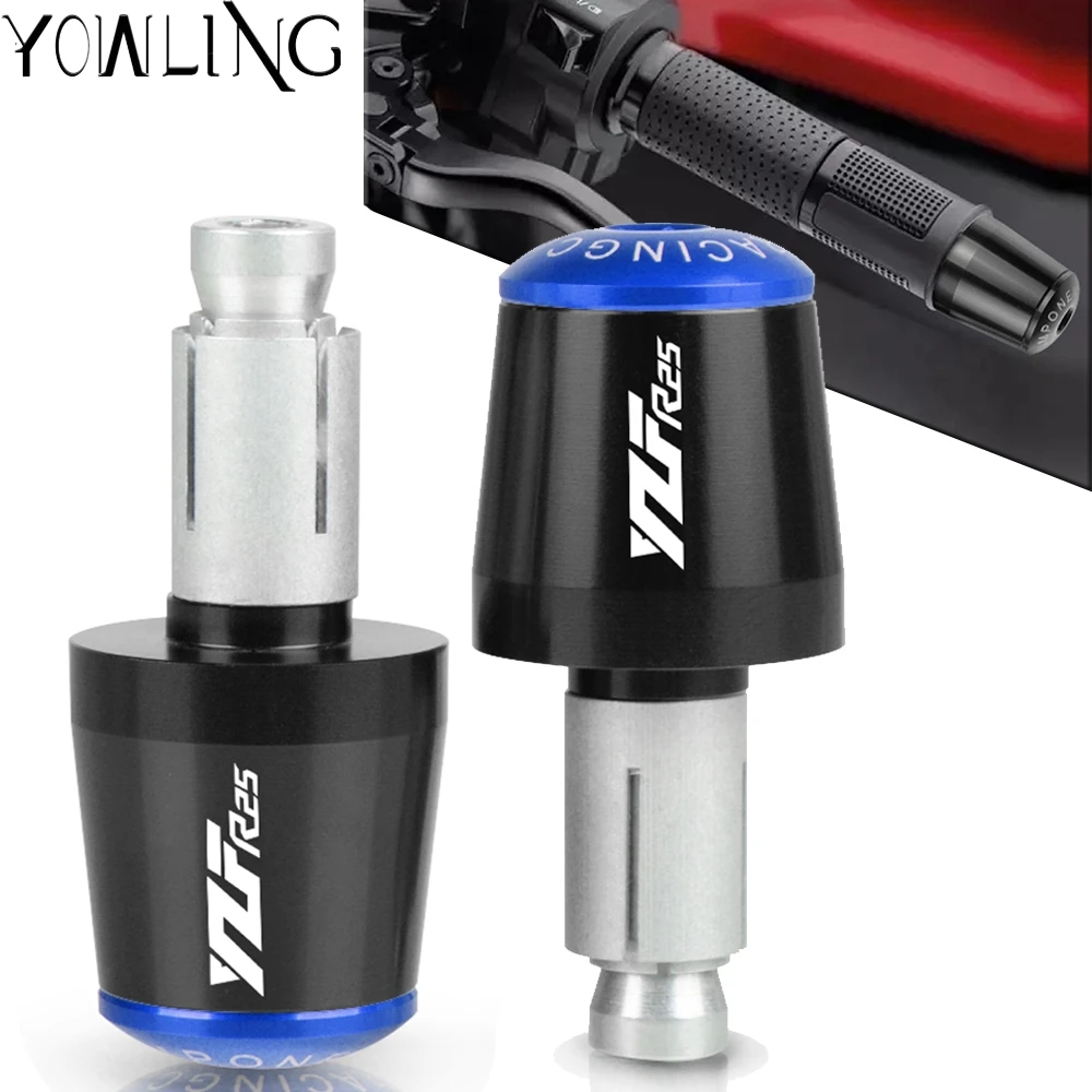 Для YAMAHA R125 R 125 YZFR25 YZF R25 2014 2015 2016 2017 2018 2019 мотоциклетные Ручки Бар Конец заглушка для