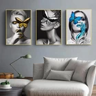 Современная мода Женственная Дамская обувь настенные картины Черный и Белый Очаровательная Красота живопись на холсте бабочка Плакаты для домашнего декора