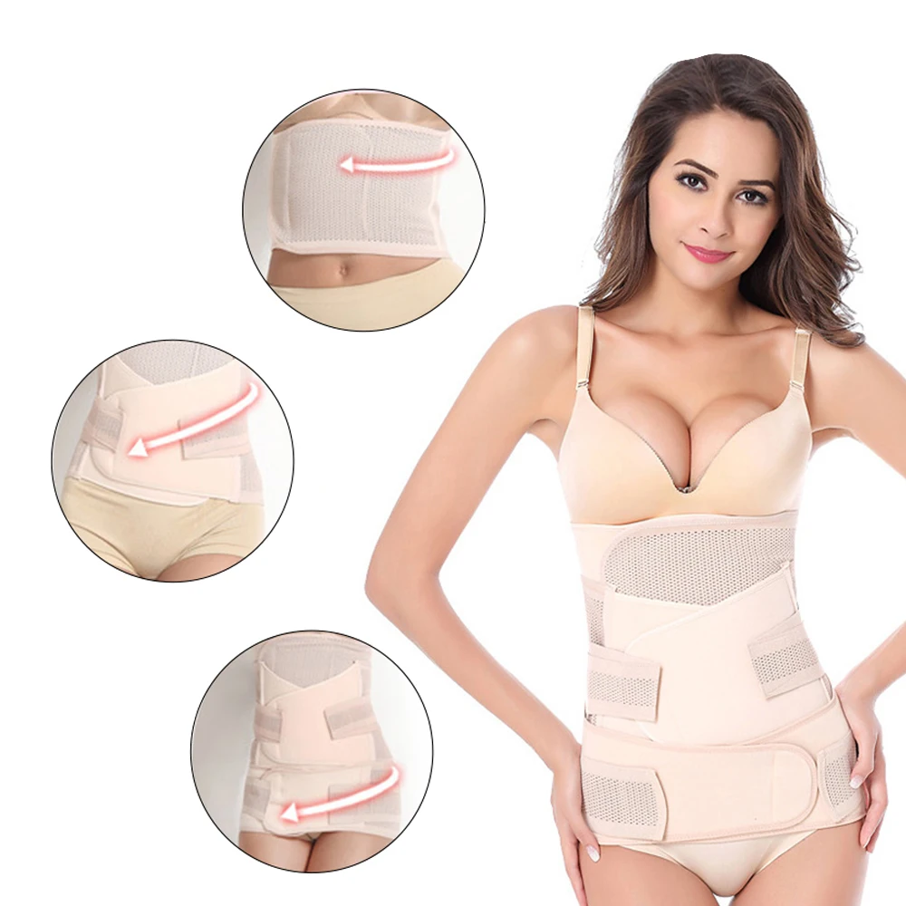 

3 Pieces/Set Maternity Bandage After Pregnancy Belt Post-partum Support Intimates Postpartum Belly Band Belt For Pregnant Women