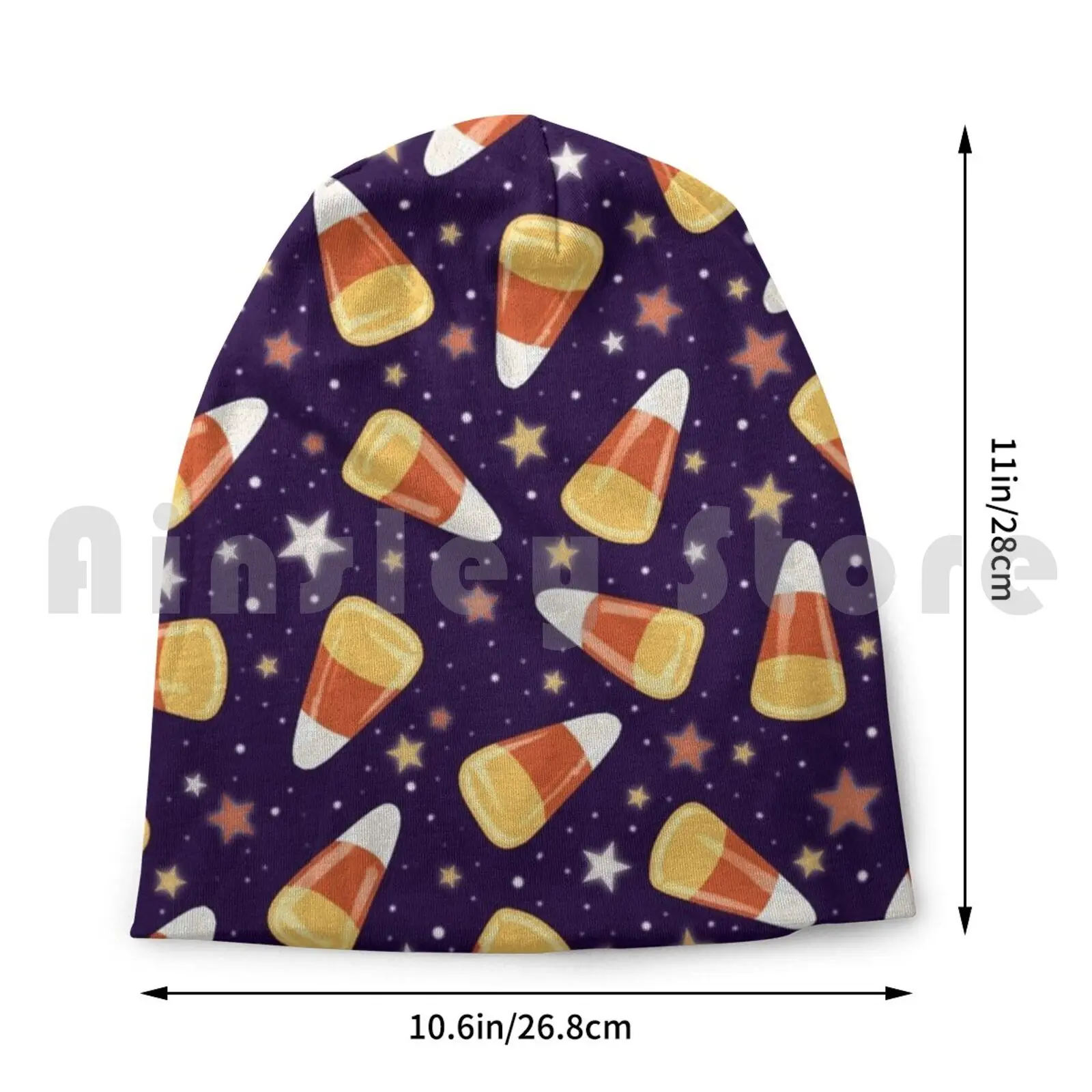Трикотажная Шапка-бини Candy Corn Dreams 1334 облегающие шапки с принтом конфеты кукуруза