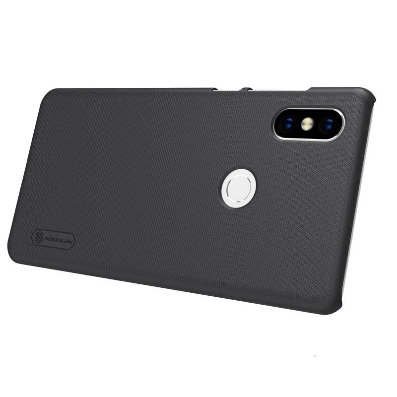 Black for Xiaomi Mi Mix 2 S 2S Матовый чехол NILLKIN для For Xiaomi Mi Mix 2 2S твердая Пластиковая Задняя крышка с подарком - Цвет: Black