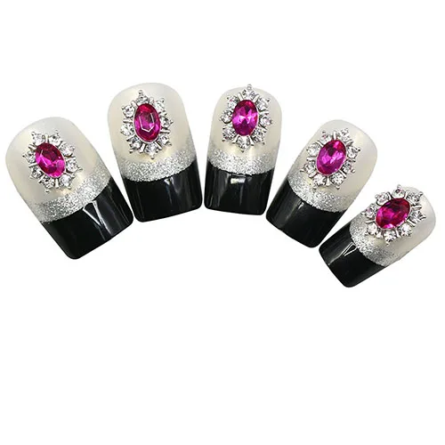 Стразы из сплава с кристаллами для женщин и девочек наклейки дизайна ногтей