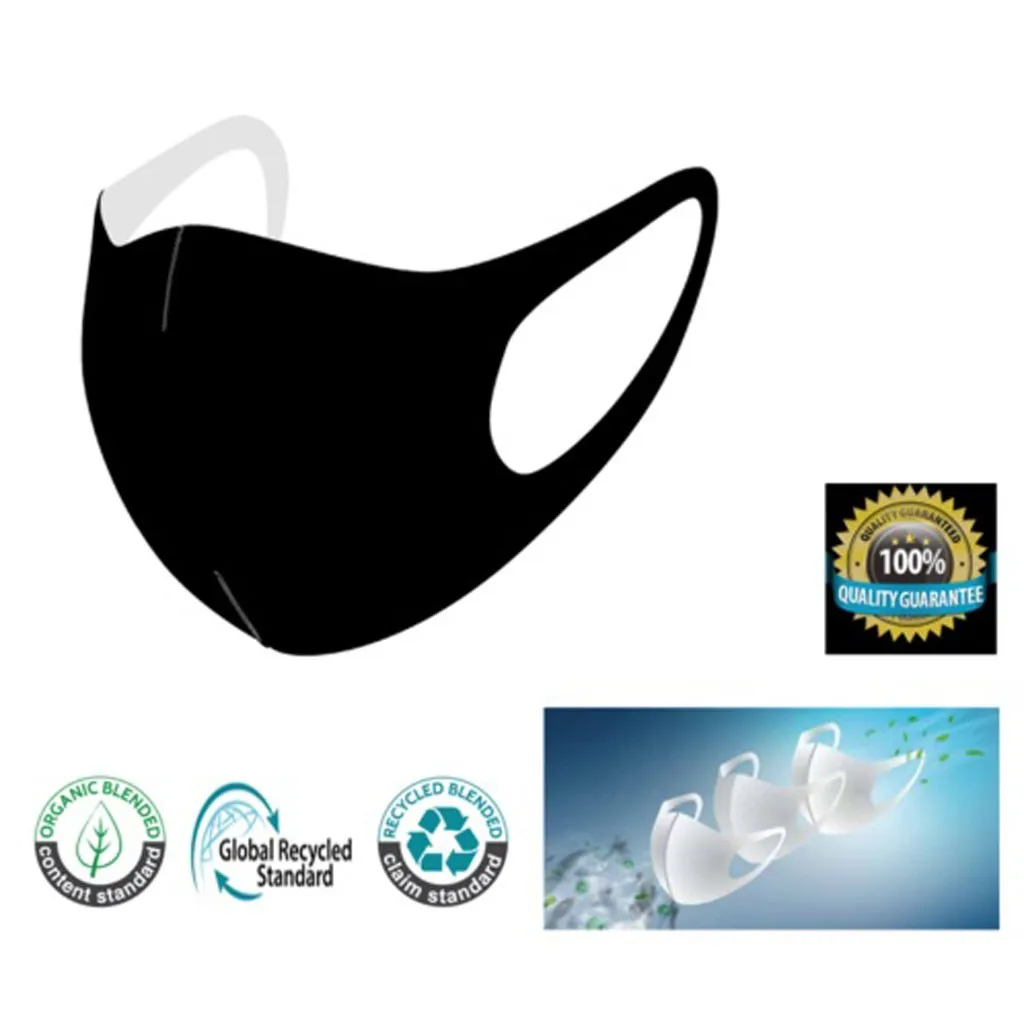 5 шт. мотоциклетная маска Мужская Женская для лица многоразовая цветная ткань