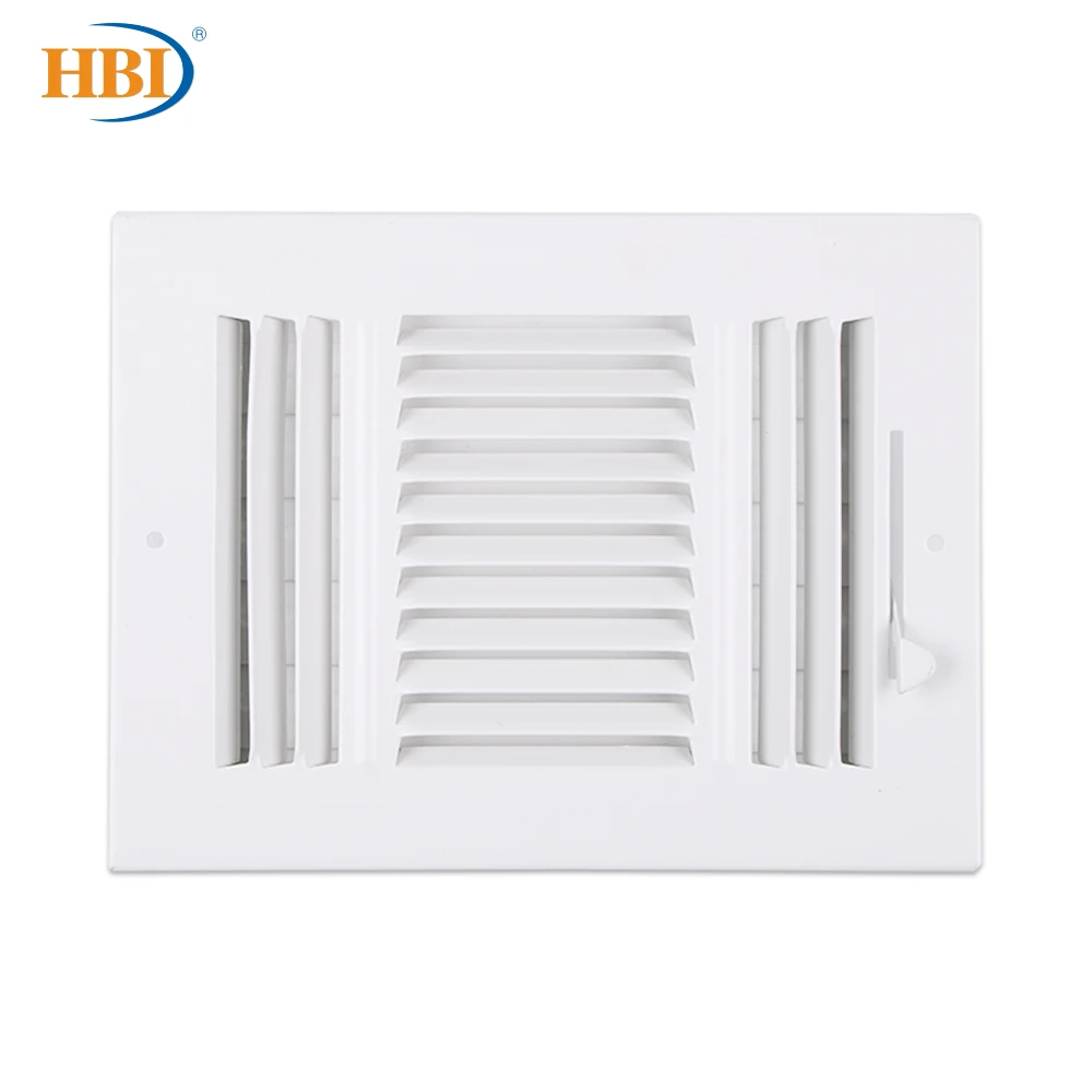 

Вентиляционная решетка HBI 3-ходовая W8 "x H6" с прямым лезвием клапан выхода воздуха регистр подачи воздуха Крышка вентиляционного отверстия ст...