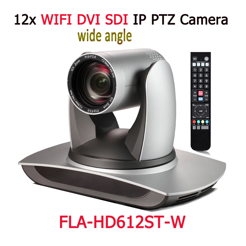 Беспроводная широкоугольная камера для совещаний 2 МП DVI SDI IP 12x с автоматическим