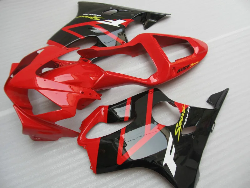 Инжекционный комплект обтекателей для HONDA CBR600F4I 01 02 03 CBR600 F4I 600F4I 2001 2002 2003 черный