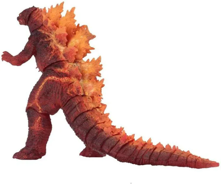 NECA Red Fire burn Gojira Сочлененная ПВХ экшн фигурка Коллекционная модель игрушки|Игровые