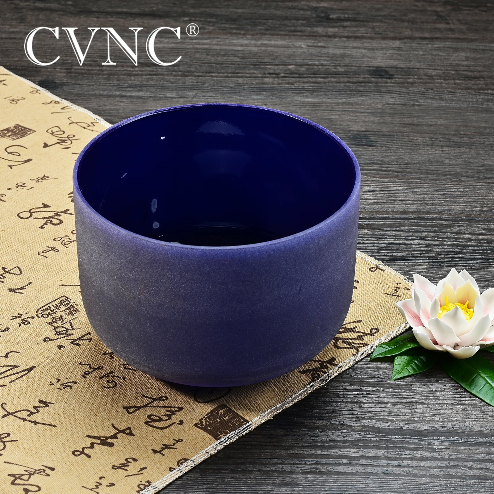 CVNC большая акция 1 шт. " цвет Примечание A# или D# или G# Матовый Кварцевый Поющая чаша