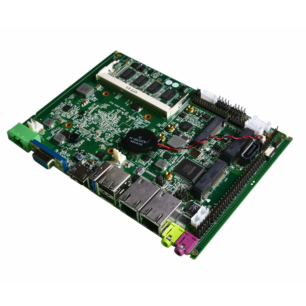Поддержка LVDS / HDMI все в одном безвентиляторный материнская плата Quad core J1900
