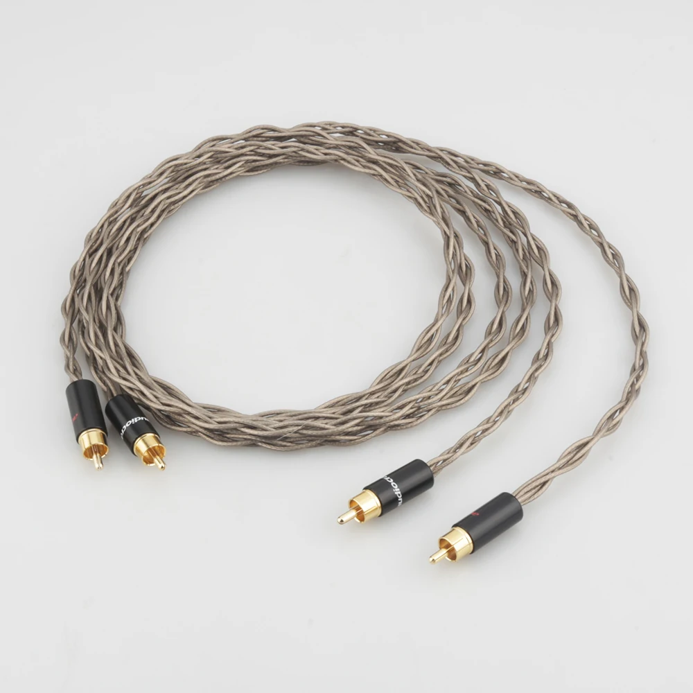HI End Odin посеребренный сигнальный кабель RCA соединительный аудио аналоговый phono