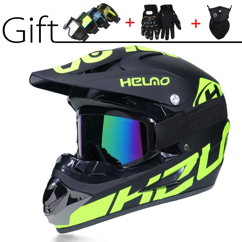 Super-Cool Motorcycle Off-road Helmet ATV Dirt Bike Helmet MTB Downhill Full Face Helmet Free 3 gifts&a lot of Design capacetes
