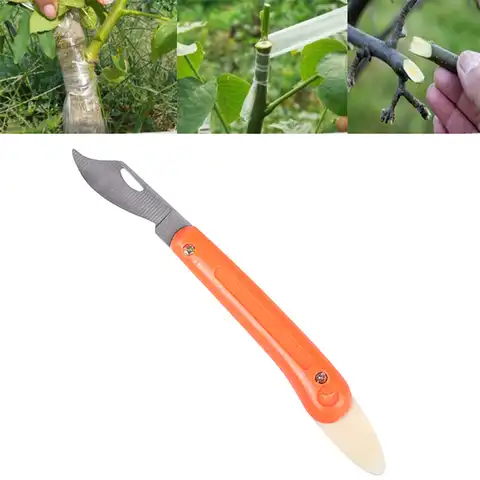 Нож для прививки, профессиональный деревянный нож, инструмент для прививки, ручной инструмент из легкой нержавеющей стали для сада
