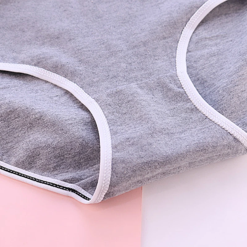 Хлопковые трусики нижнее белье женские сексуальные в полоску С КАКТУСОМ милые