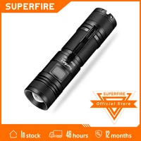 supfire a2 s 15w cree xhp50 powerful flashlight with zoom usb chargeable 26650 camping fishing lantern waterproof led torch