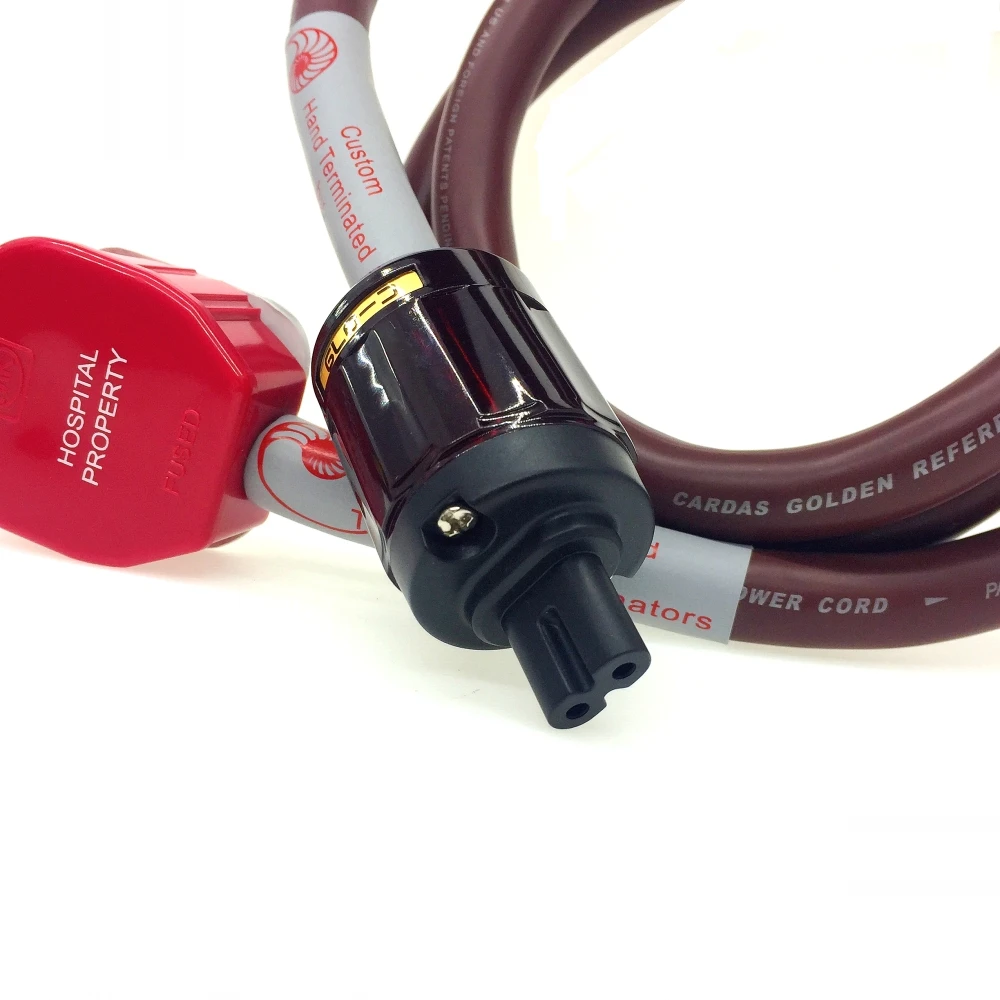 

CARDAS golden reference Power cord OFC OFC EU Schuko AC Power Cable Figure 8 Oyaide P-079E/P-079/C-079 C7 MK plug Vinshle