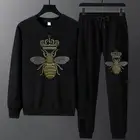 Костюм спортивный мужской короткий из 2 предметов, Повседневная летняя одежда, комплект одежды для тренировок, 2020