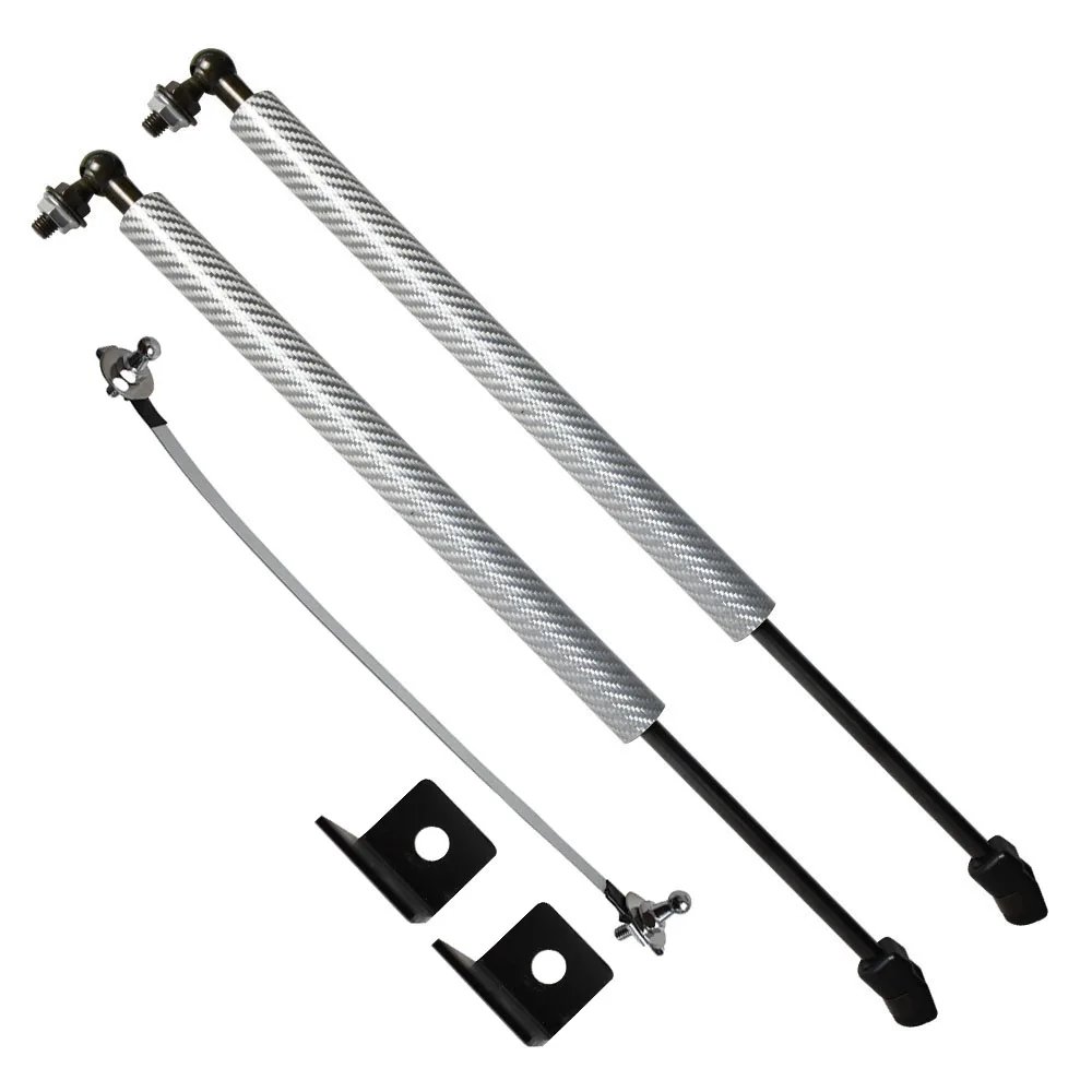 for JAC Refine S5 / Eagle 2013-2019 Front Hood Bonnet Gas Struts Crbon Fiber Shock Damper Lift Supports Car-Styling Absorber | Автомобили