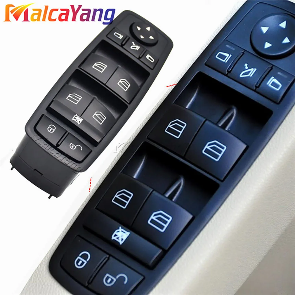 

Driver Side & Passenger Side New Electric Window Switch For Mercedes-Benz W169 A-Class W245 B-Class R350 GL350 GL450 A1698206710