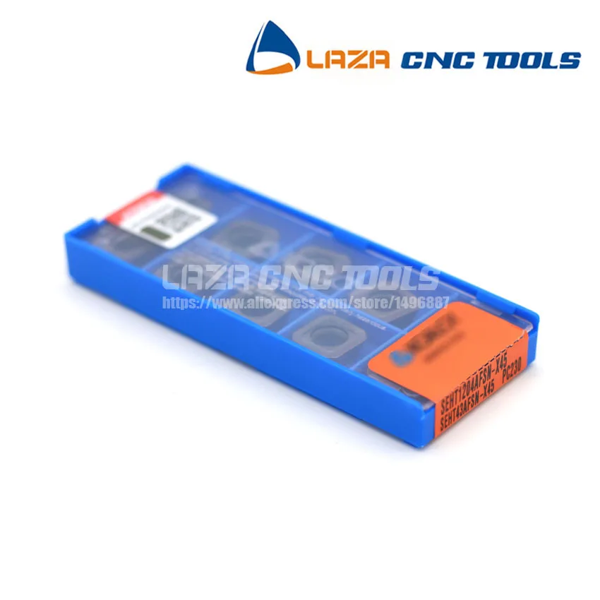 SEHT1204AFSN-X45 PC230 * 10 шт. фрезерные наконечник Вольфрам токарные вставки из