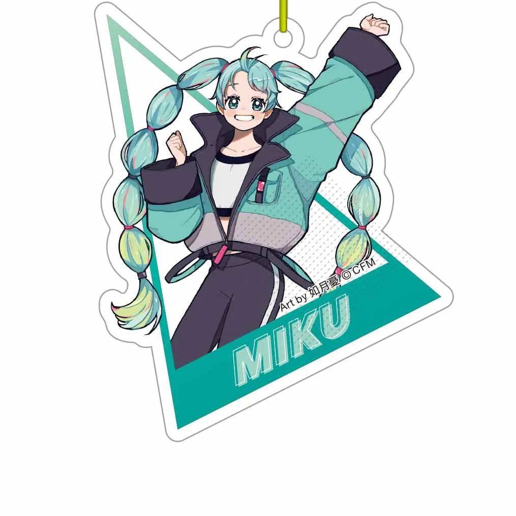 Брелок Hatsune Miku Kaito Meiko акриловый брелок кагамин Рин Len Vocaloid аниме наружный Подвеска