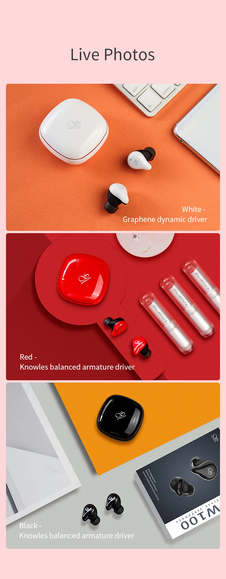 Shanling MTW100 беспроводные Bluetooth наушники гарнитура водонепроницаемые наушники для телефона ноутбука HiFi плеер
