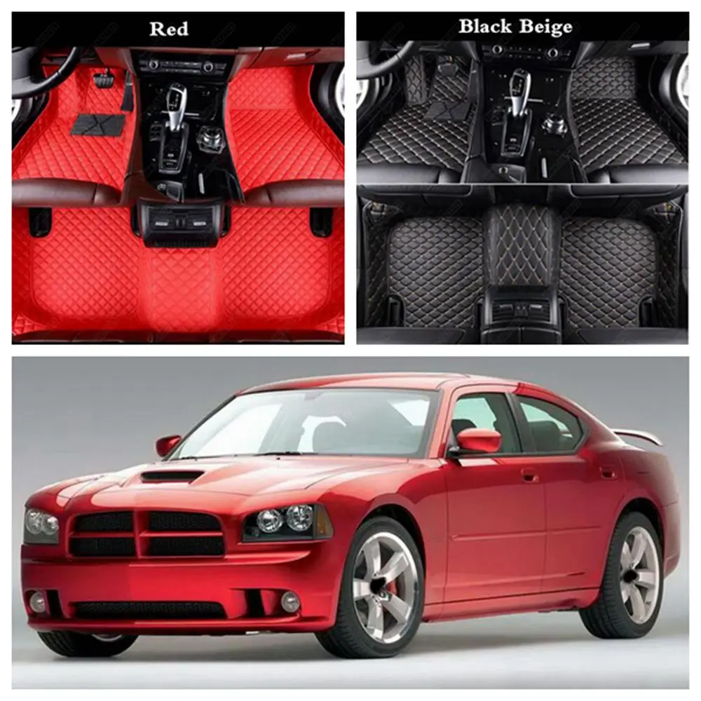 Кожаные автомобильные коврики для Dodge Challenger Charger оперативная память 1500