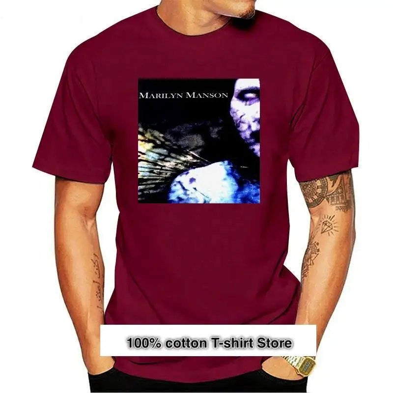 

Зимняя camiseta de Marilyn Manson, анти-heri, raro