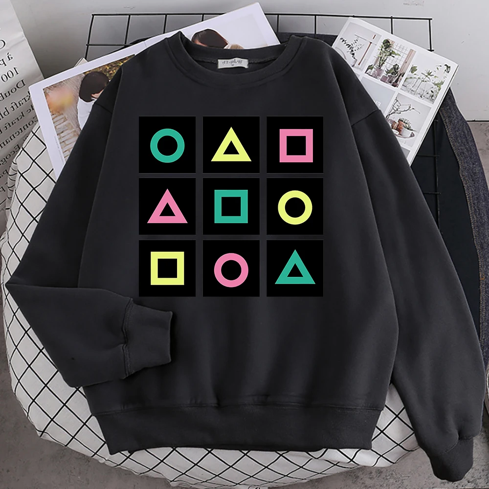 

Hot sale Squid Game Round Six Female Hoodies Fashion Casual Hoodie Oversize Loose Sweatshirts Autumn Fleece Sportswears Unisex