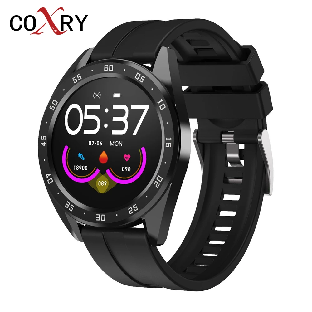 IP67 водонепроницаемые Смарт часы для мужчин BT4.0 Smartwatch Android Apple Ios монитор
