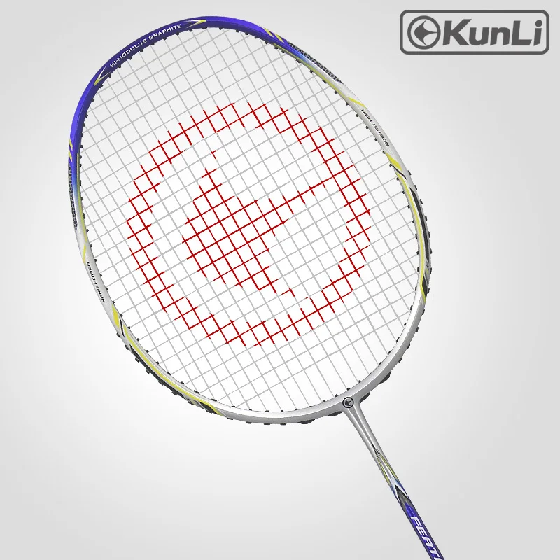 Оригинальная официальная ракетка для бадминтона KUNLI 5U 80 г перо K310 полностью