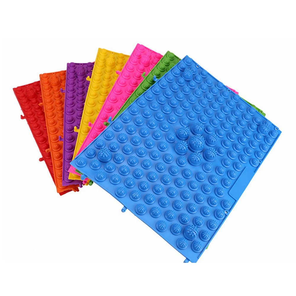 Детские Сенсорные игрушки детский спортивный коврик для массажа ног массаж