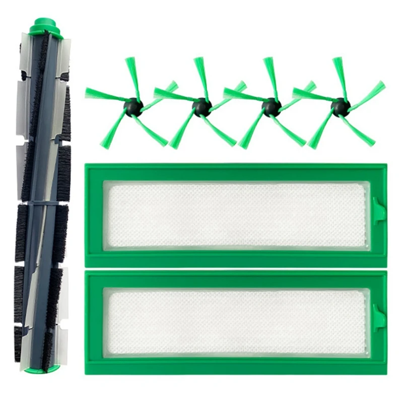 

Main Brush Side Brush HEPA Filter Sweeping Robot Replacement Accessories For Vorwerk Kobold VR200 VR300 Sweeping Robot