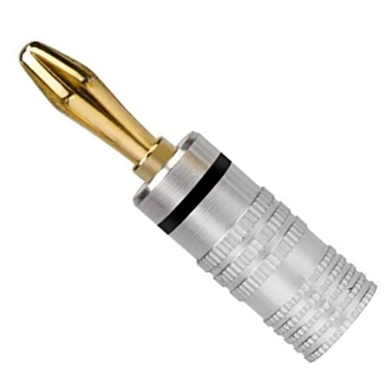 Plated Cross Banana Plug Pure Copper Aluminum Shell | Электроника