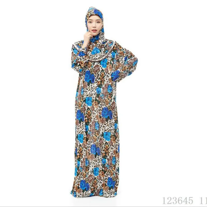 Турецкая исламская одежда для женщин мусульманская халат простое платье абайя